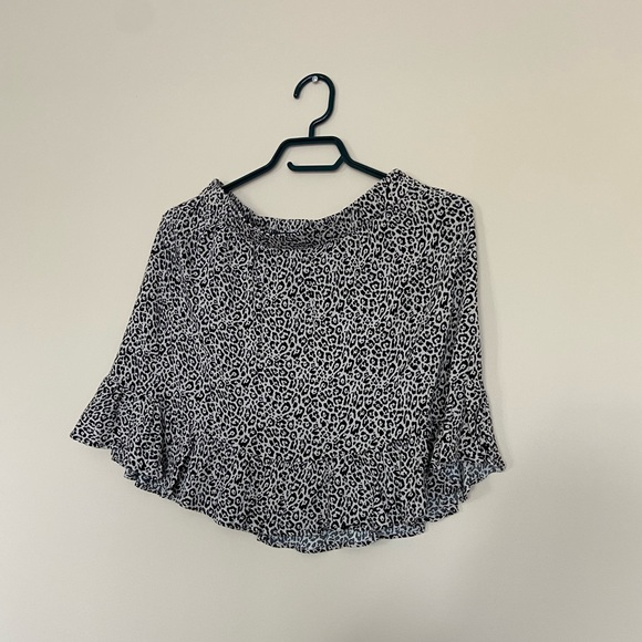 American Eagle High-Waisted Leopard Print Mini Skirt - Picture 7 of 10